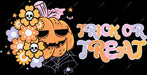 Trick Or Treat DTF Transfer