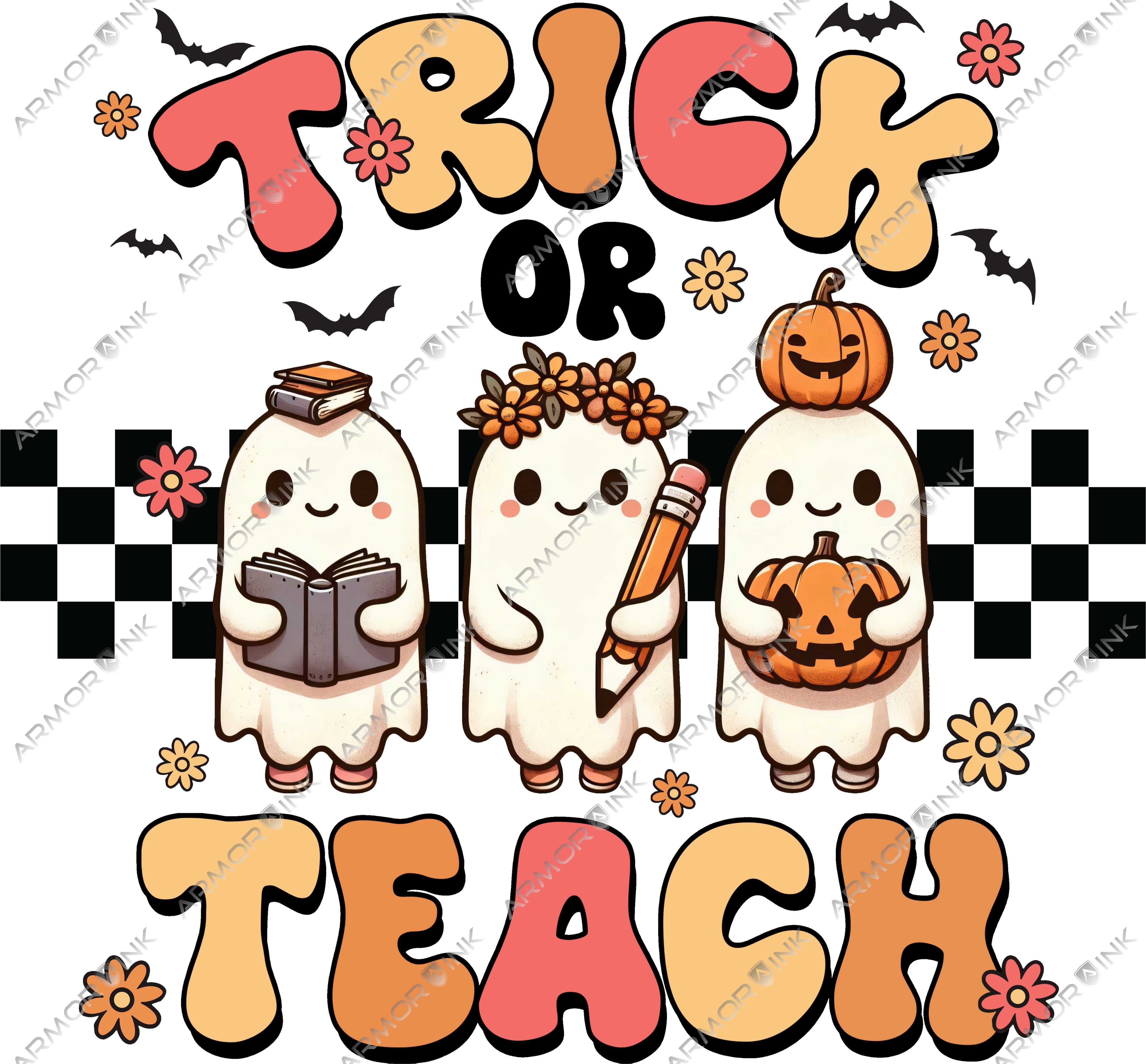 Trick or Teach DTF Transfer