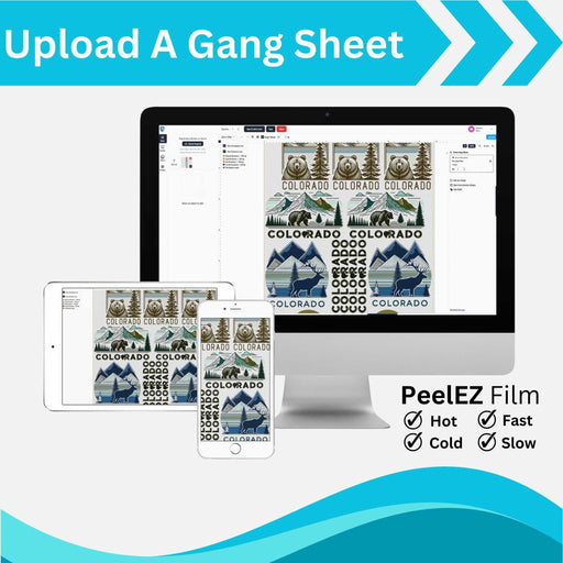 Upload A 23" DTF Gang Sheet