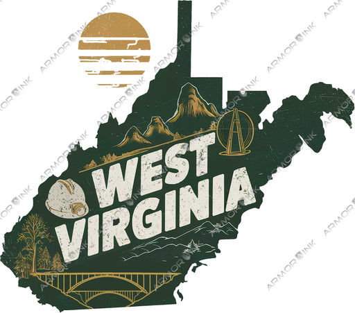 West Virginia DTF Transfer