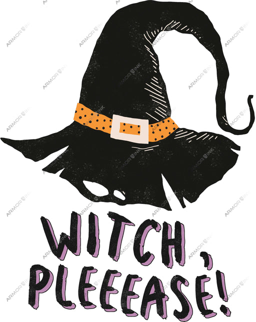Witch Pleeease DTF Transfer