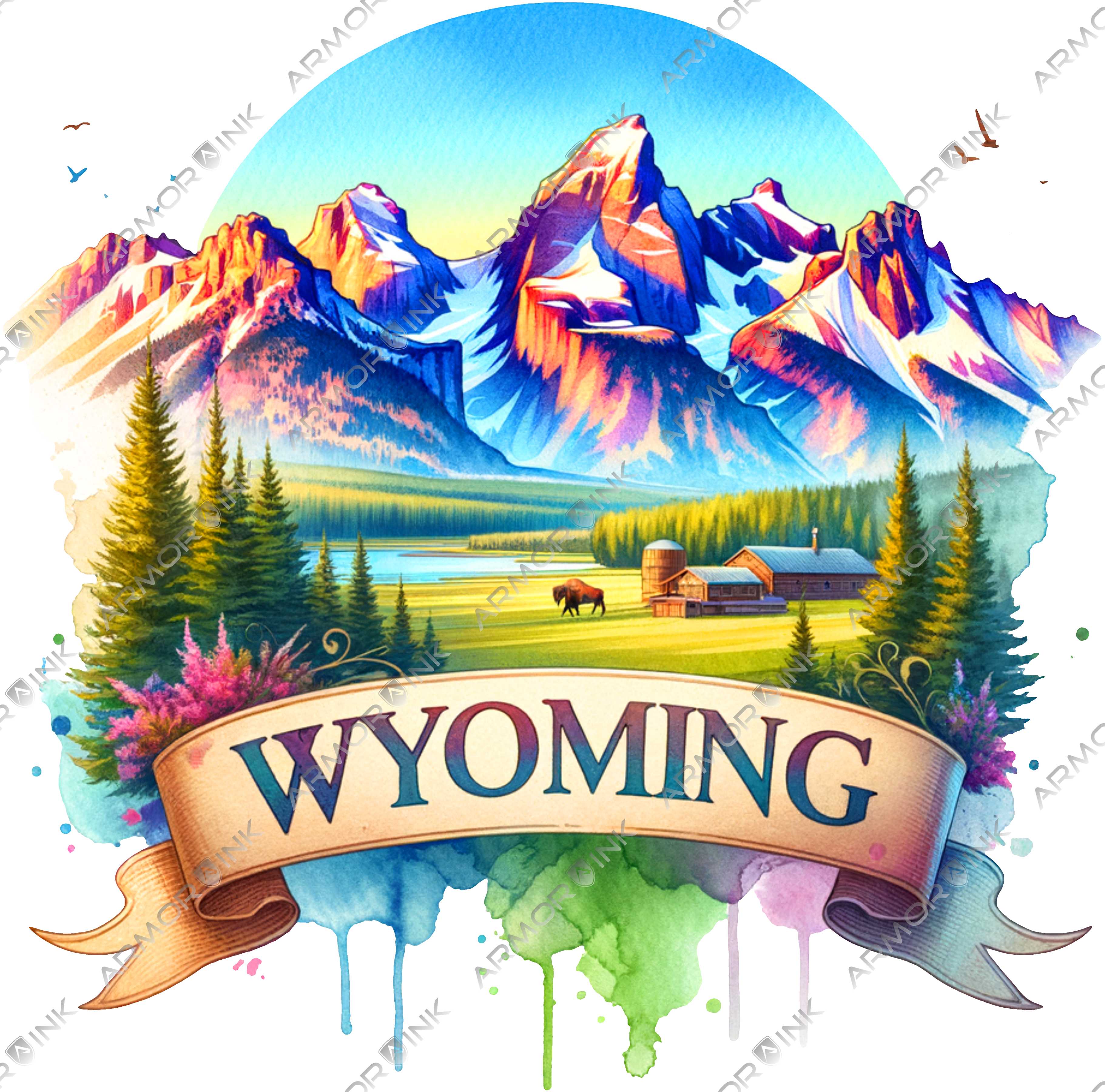 Wyoming DTF Transfer