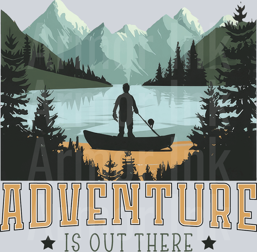 Adventure Is Out There DTF transfer