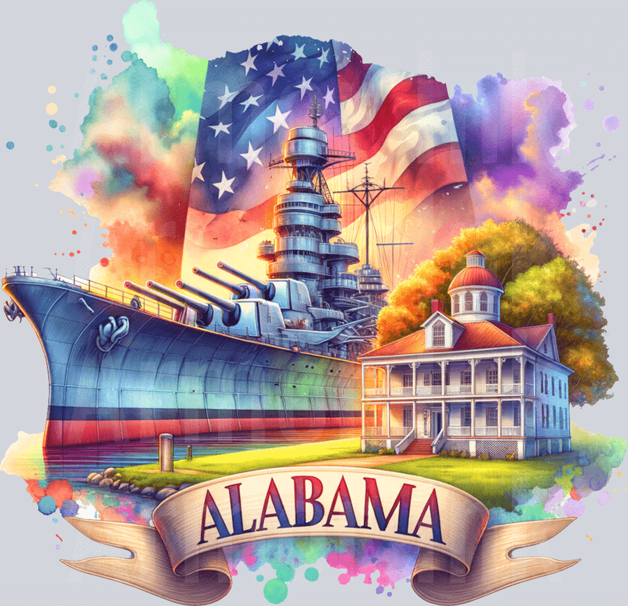 Alabama DTF transfer