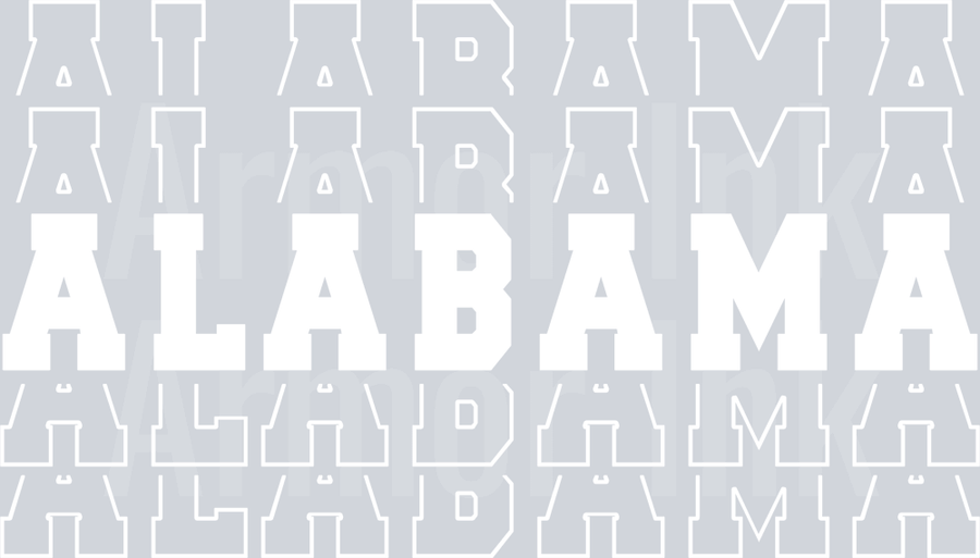 Alabama DTF transfer