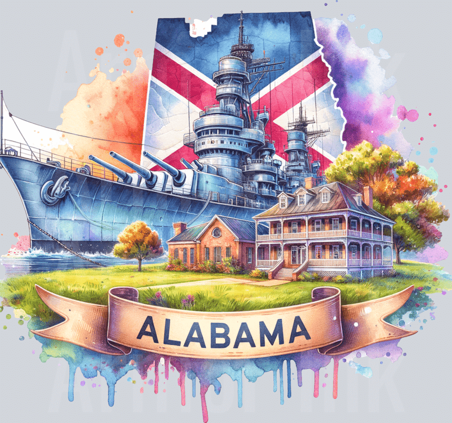 Alabama DTF transfer