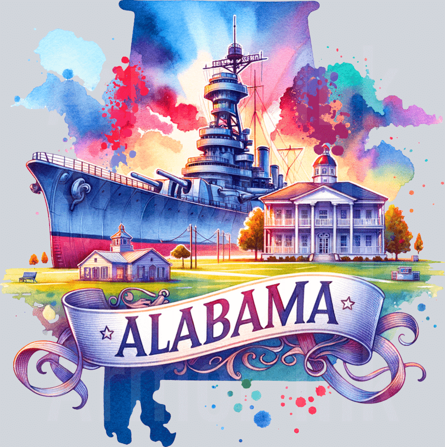 Alabama DTF transfer