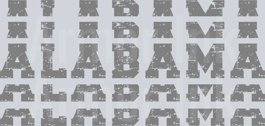 Alabama DTF transfer
