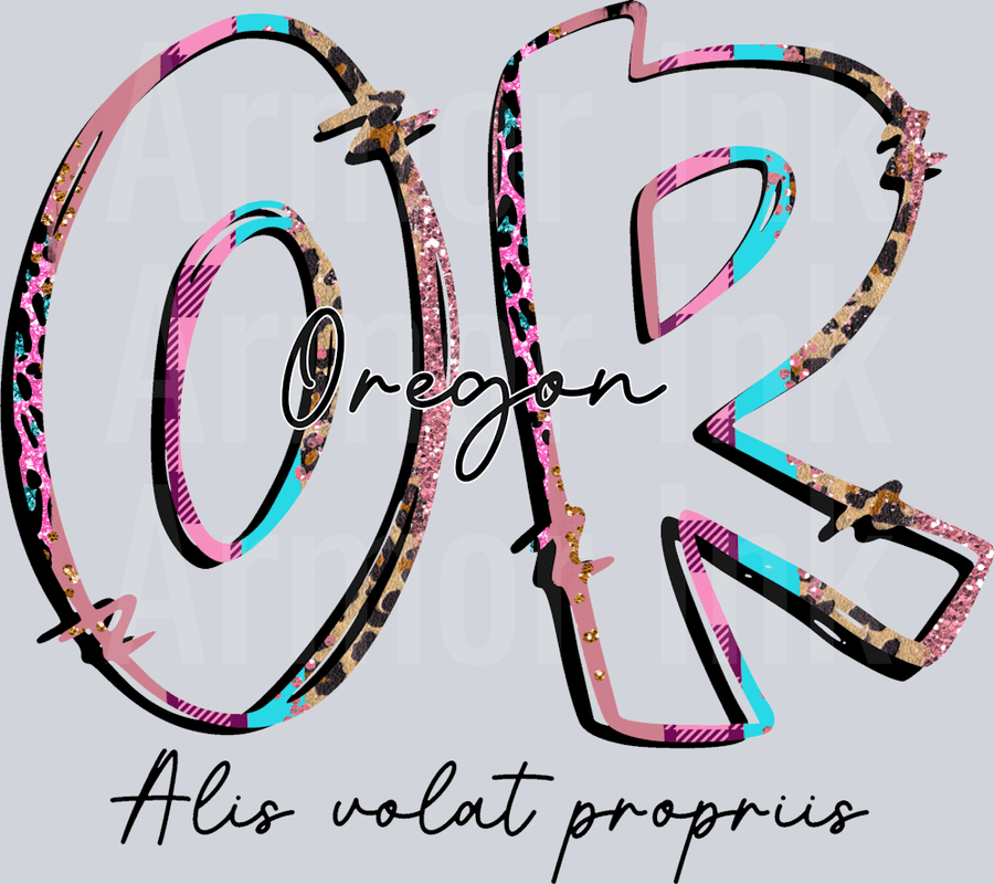 Alis Volat Propriis DTF transfer