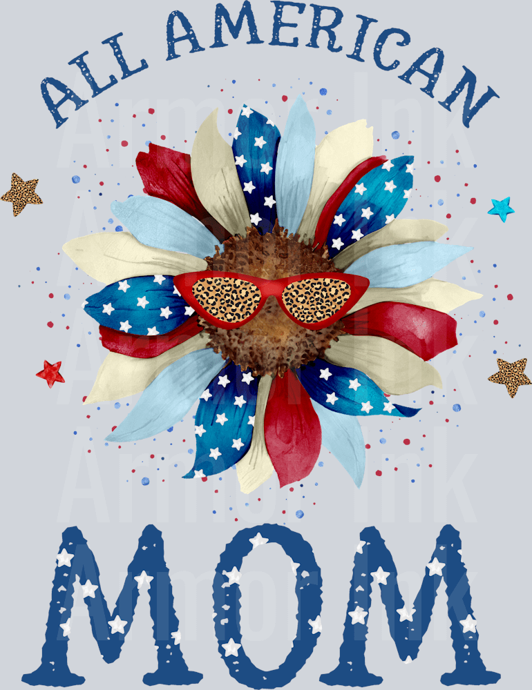 All American Mom DTF transfer
