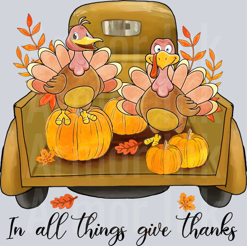 All Things Give Thanks