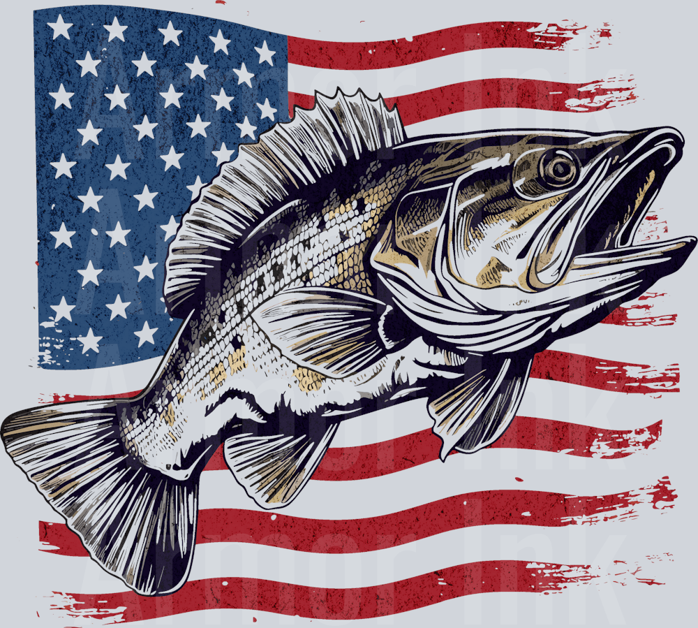 American Flag Bass