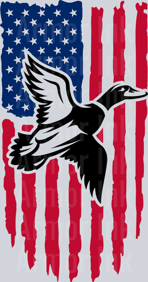 American Flag Duck