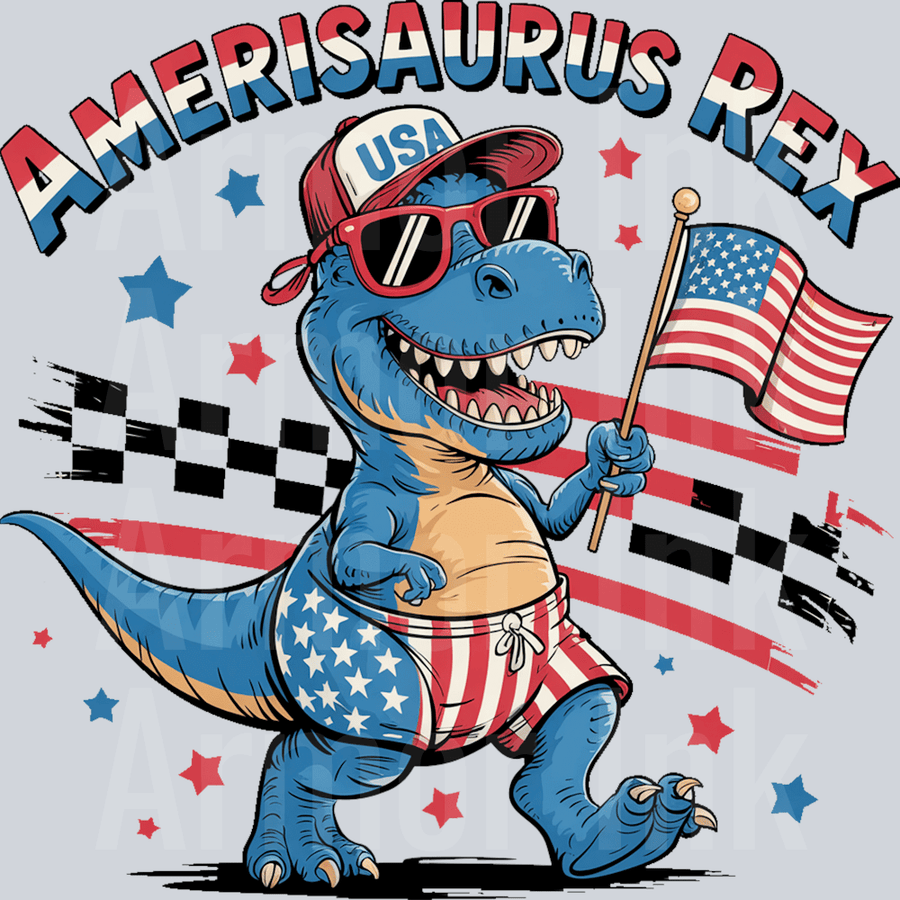 Amerisaurus Rex DTF transfer