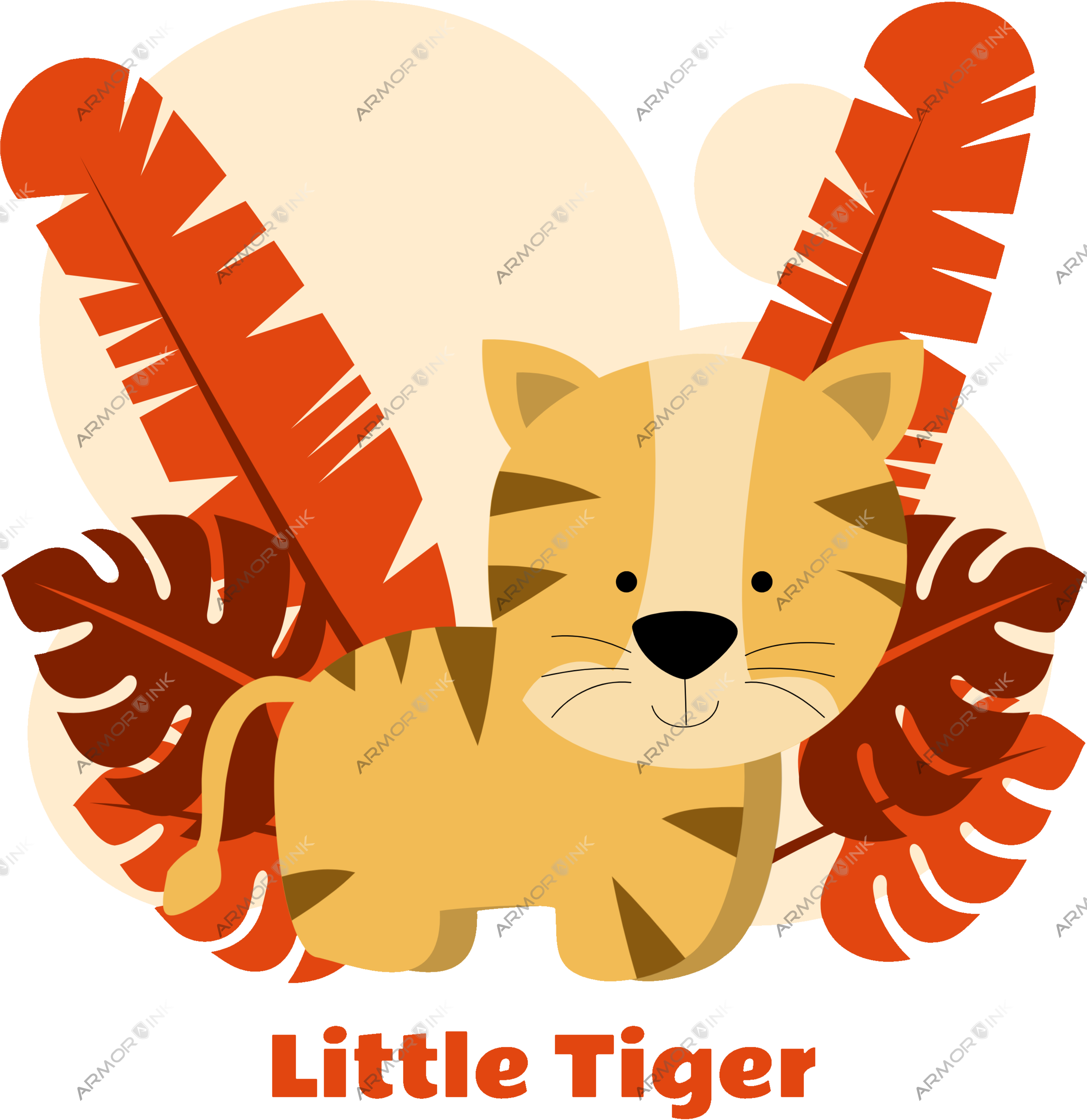 Little Tiger DTF Transfer