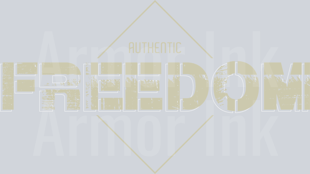 Authentic Freedom DTF Transfer | Ready-To-Press