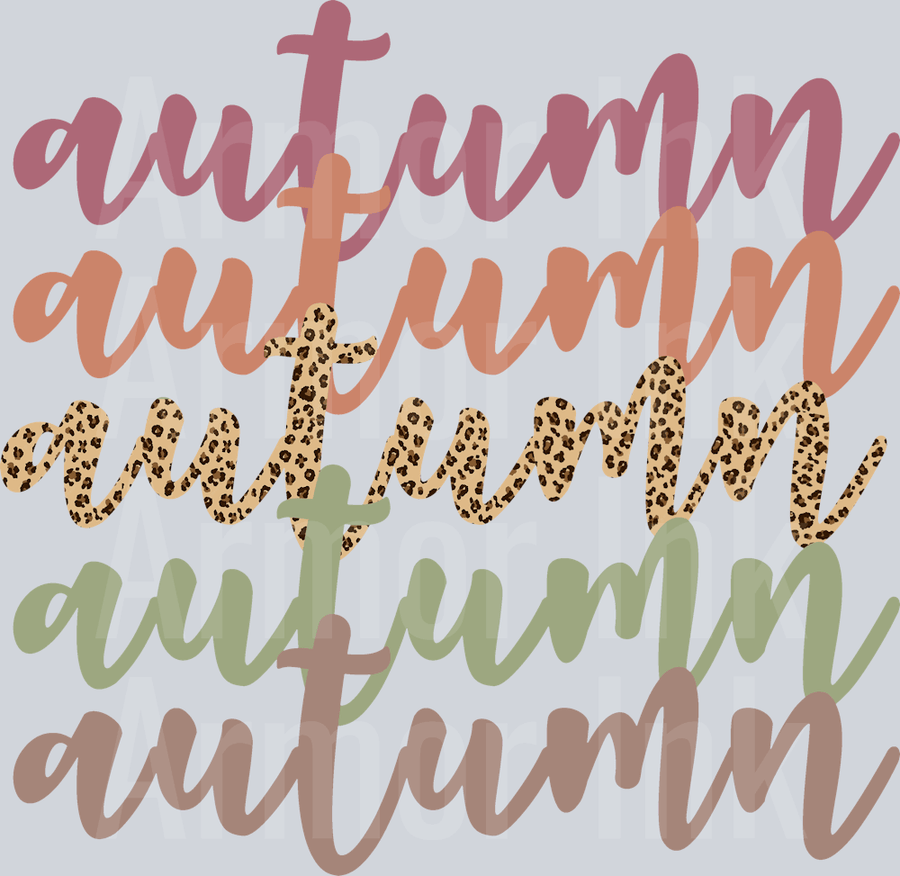 Autumn DTF transfer