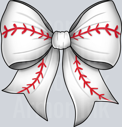 Baseball Coquette Bow