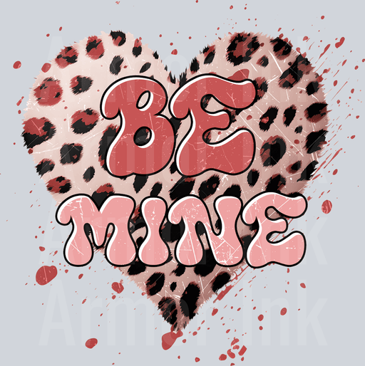 Be Mine Leopard Heart