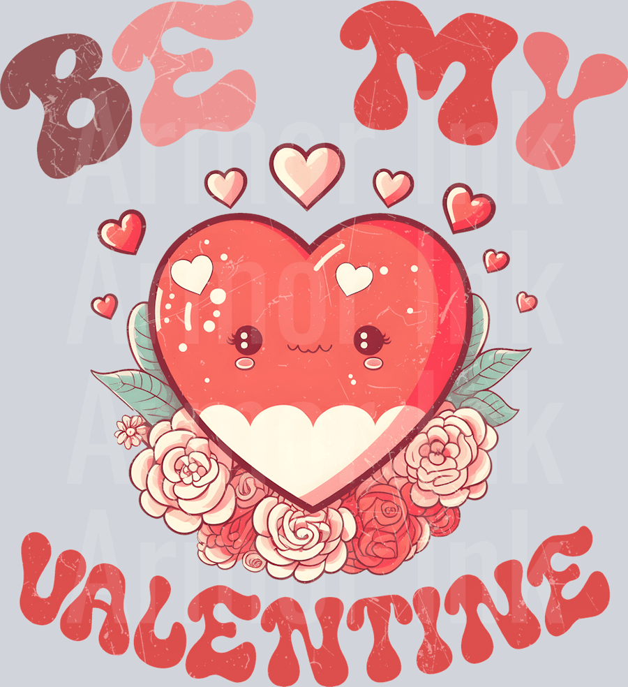 Be My Valentine DTF transfer
