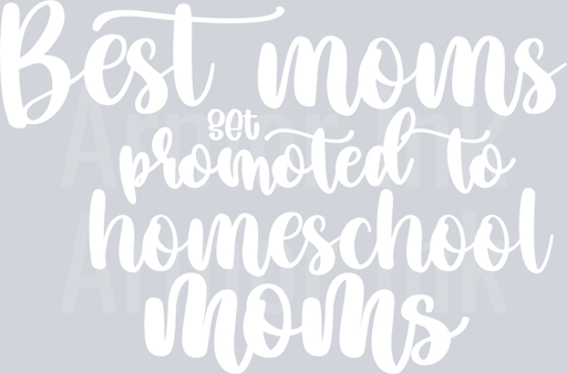 Best Moms Get Promoted To Homeschool