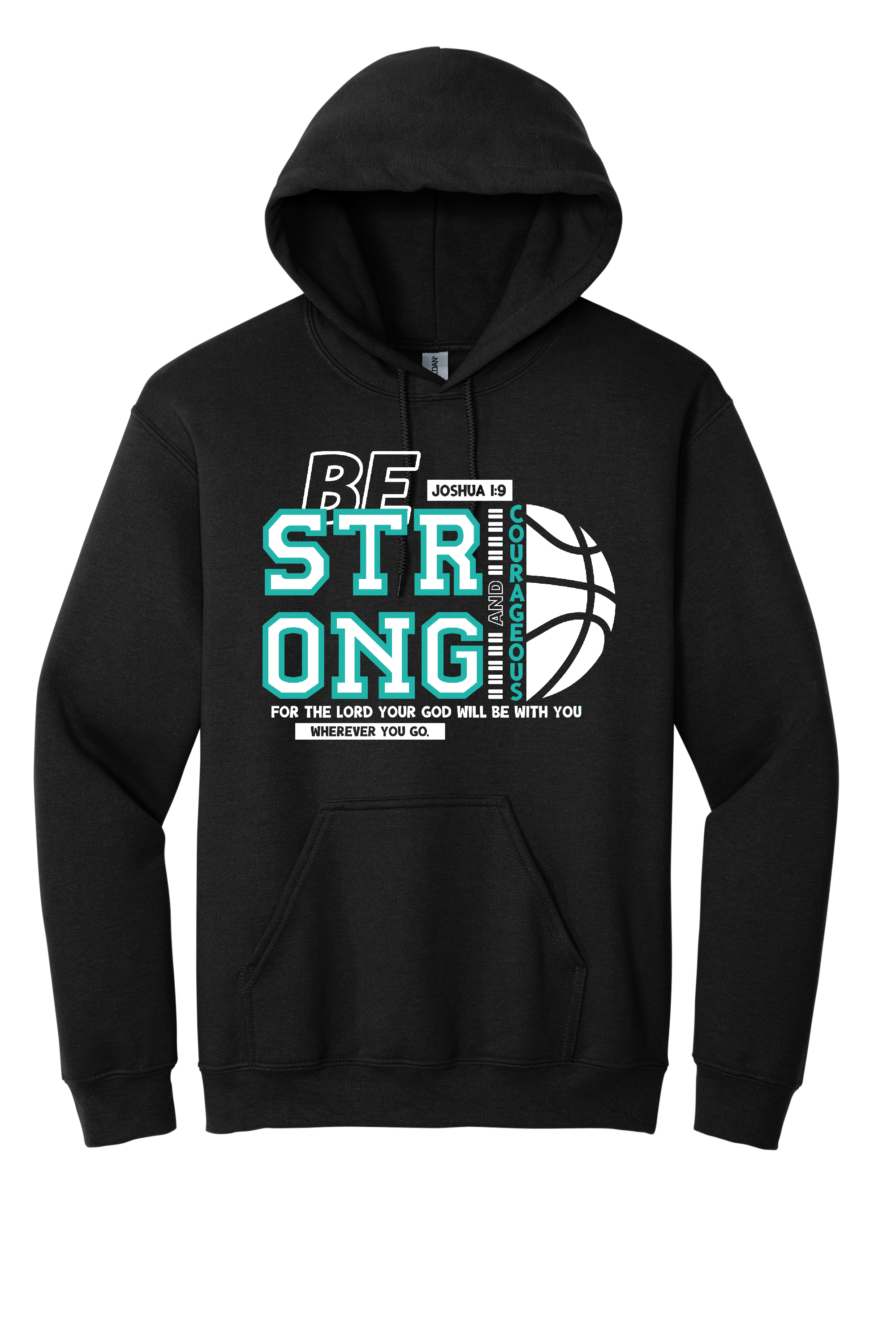 BE STRONG Gildan Hoodie - Youth/Adult - GBHE