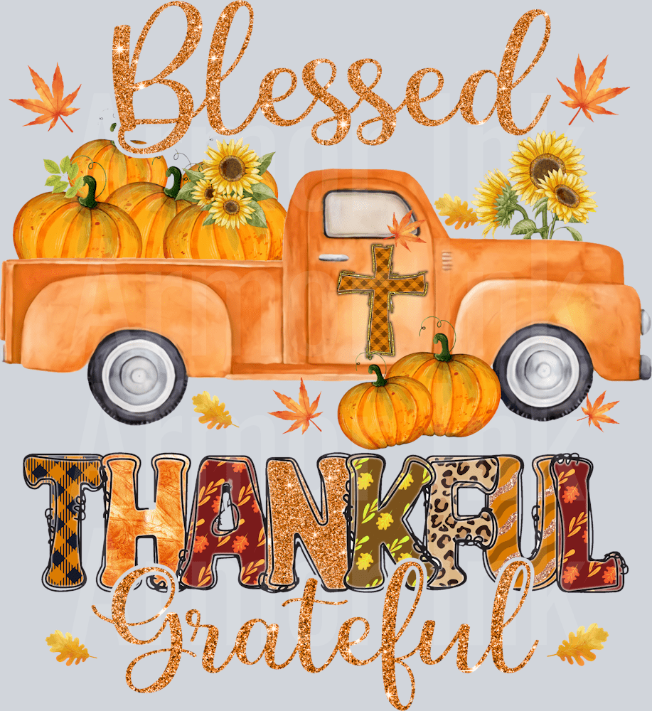 Blessed Thankful Grateful