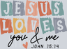 Boho Jesus Loves You & Me