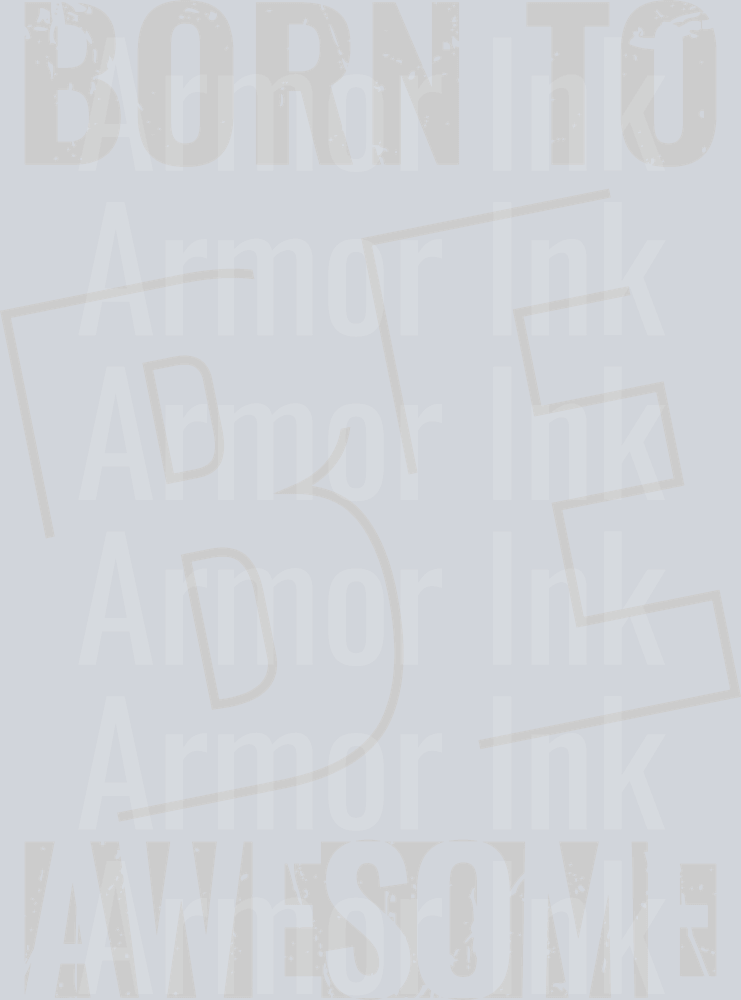 Born To Be Awesome DTF transfer
