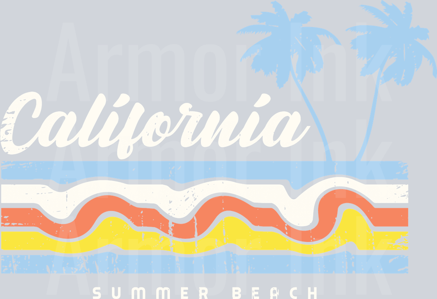 California DTF transfer