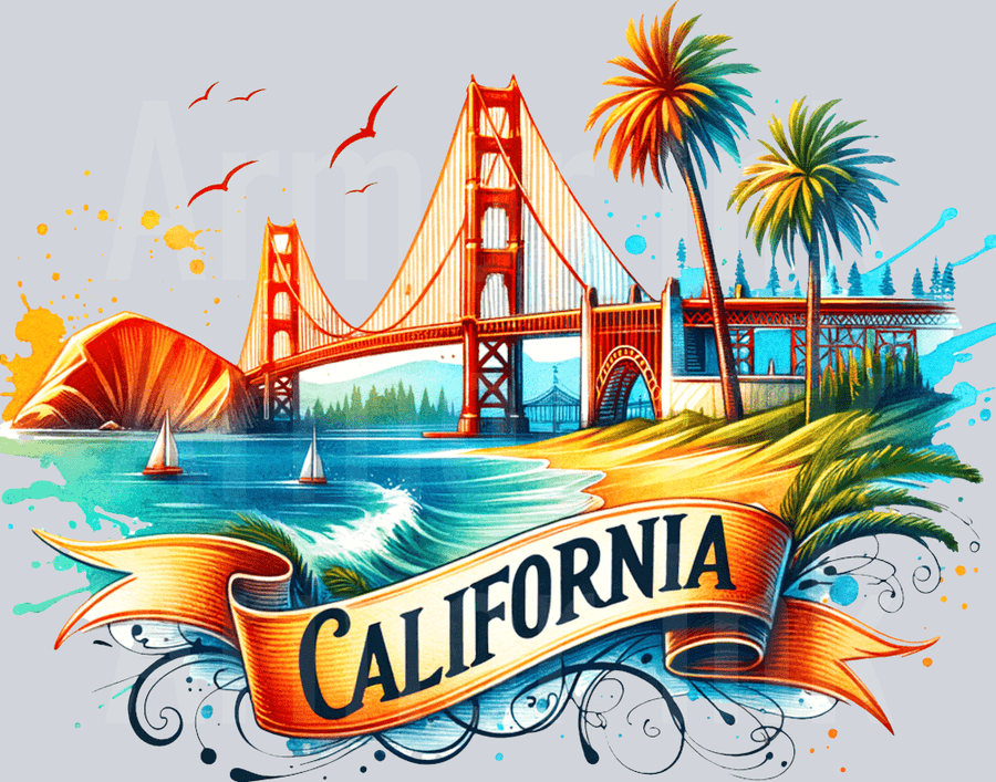 California DTF transfer