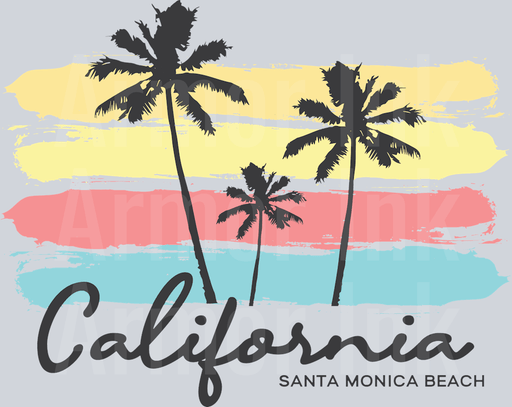 California Santa Monica Beach