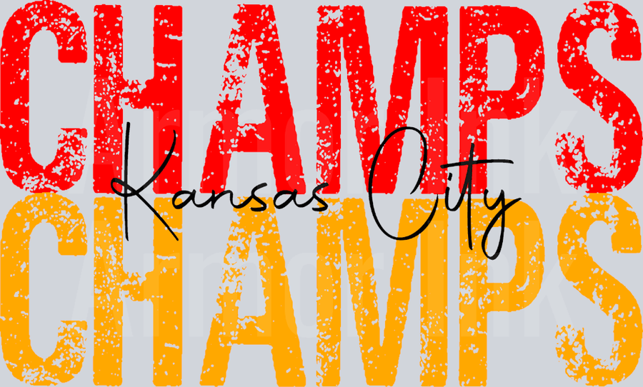 Champs Kansas City DTF transfer