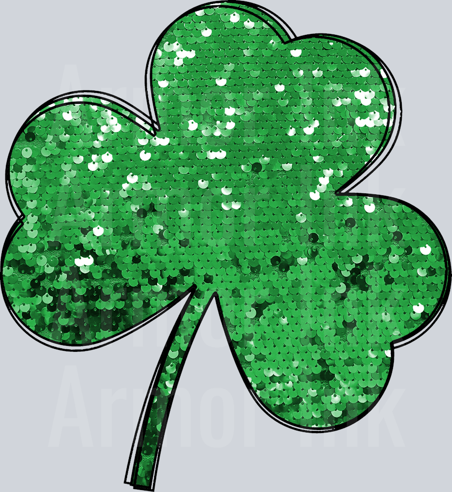 Clover Faux Sequin
