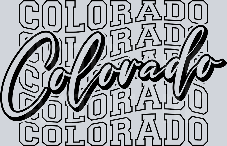 Colorado DTF transfer