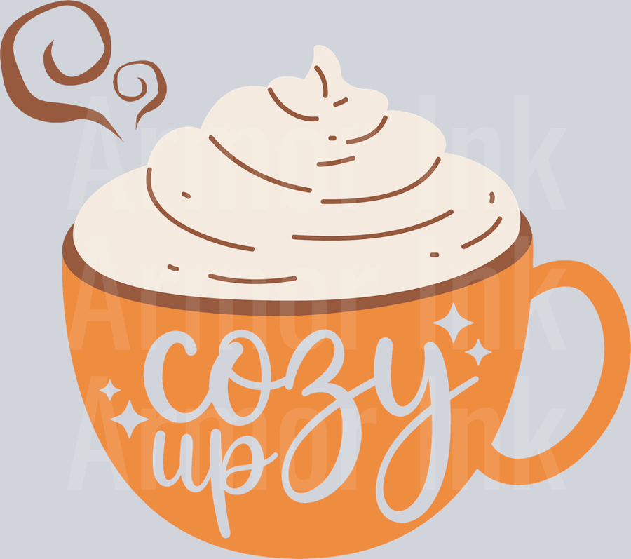 Cozy up DTF transfer