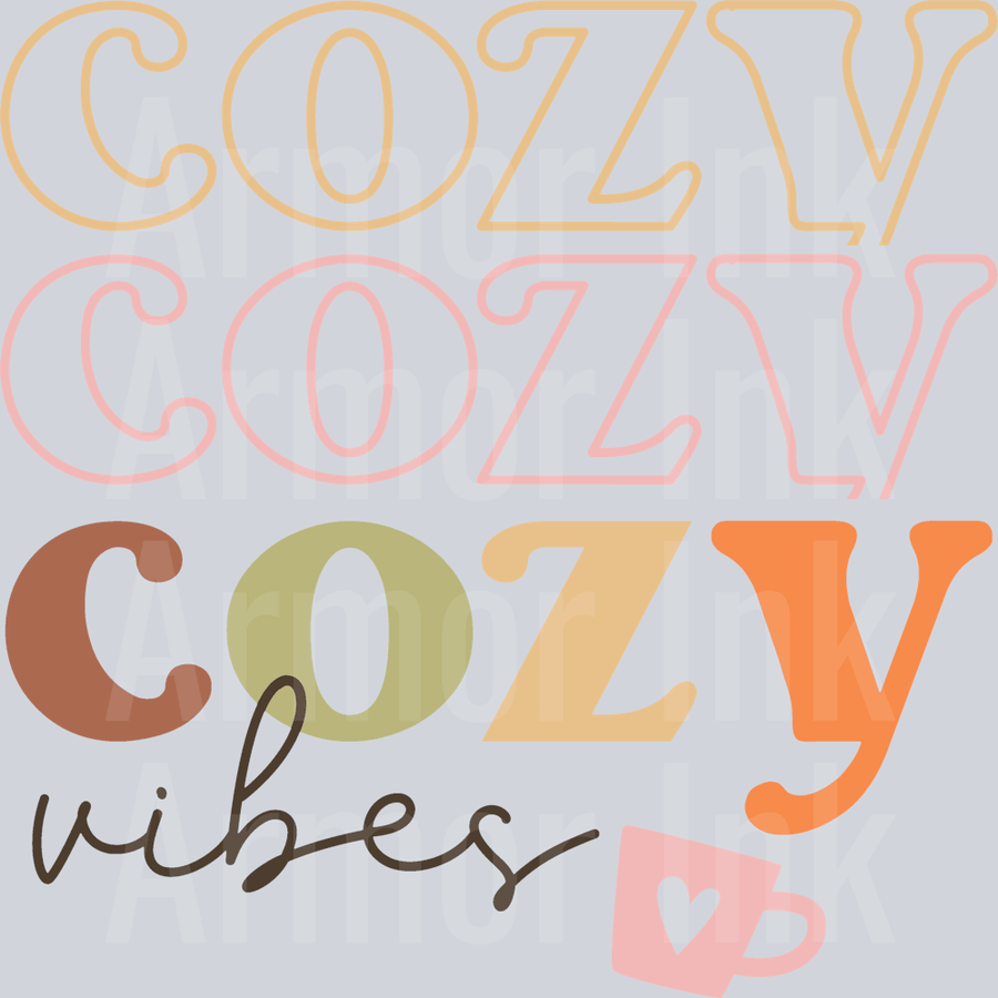 Cozy Wishes DTF transfer