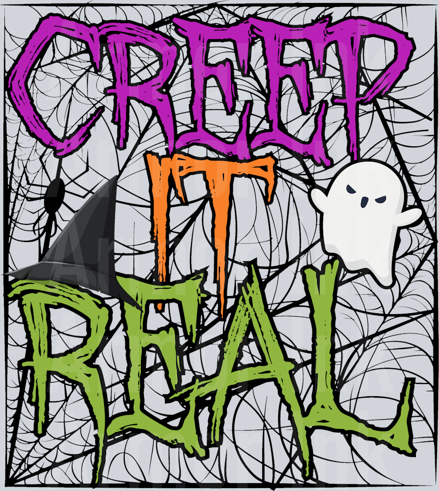 Creep It Real DTF transfer