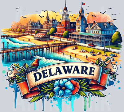 Delaware DTF transfer