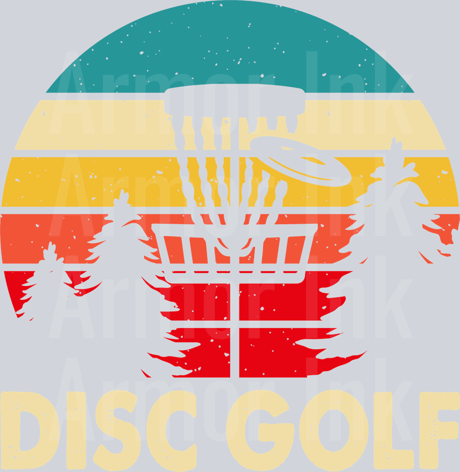 Disc Golf DTF transfer
