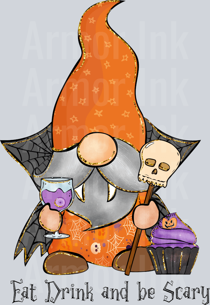 Eat Drink And Be Scary DTF transfer