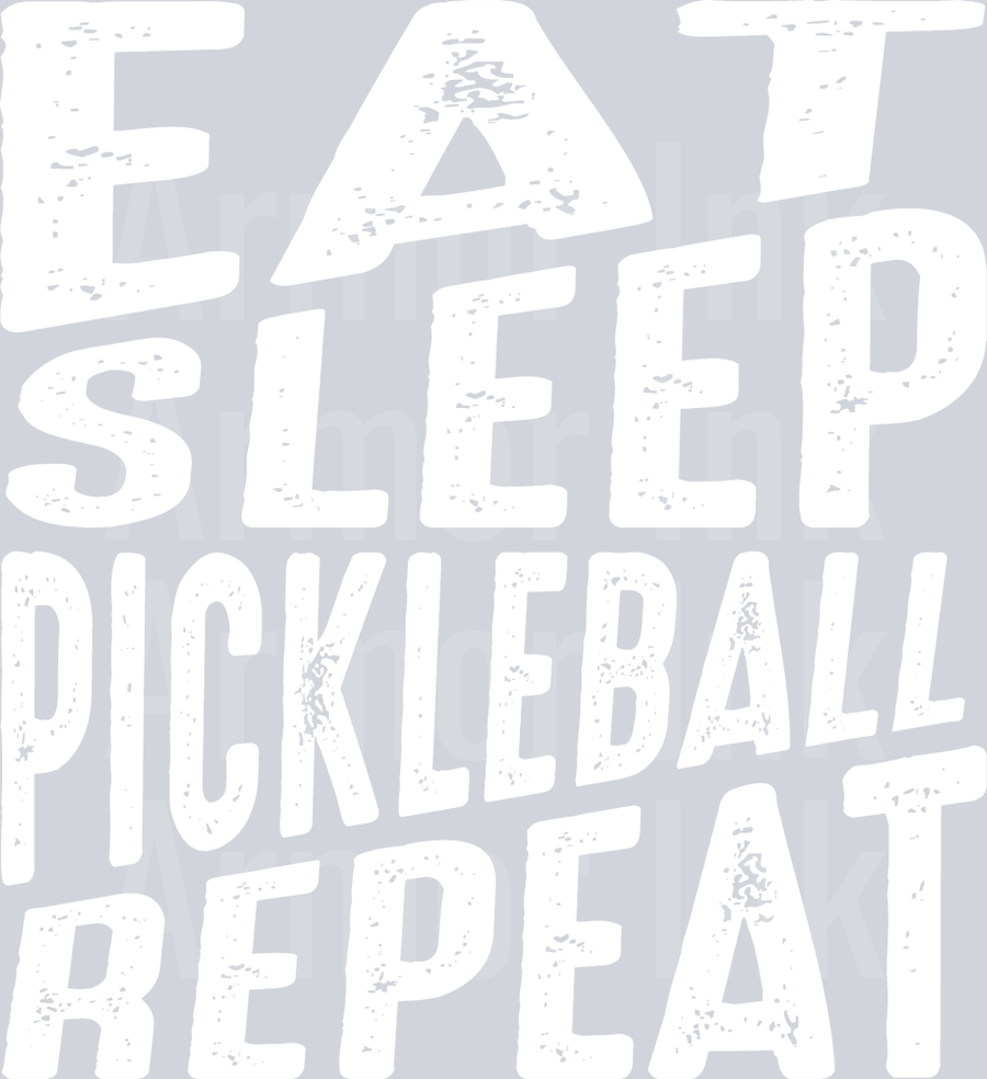 Eat Sleep Pickleball Repeat DTF transfer