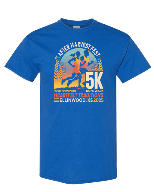 Ellinwood Hospital & Clinic AHF 5K Tshirt - Armor Ink