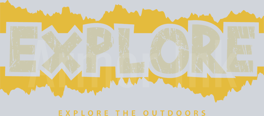 Explore The Outdoors DTF transfer