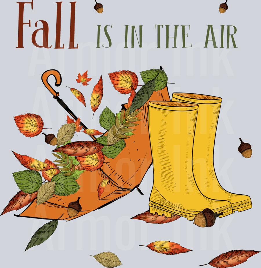 Fall Is In The Air DTF transfer