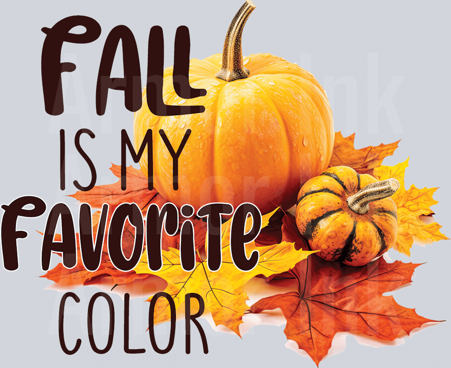 Fall Is My Favorite Color DTF transfer