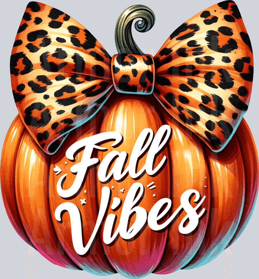 Fall Vibes DTF transfer