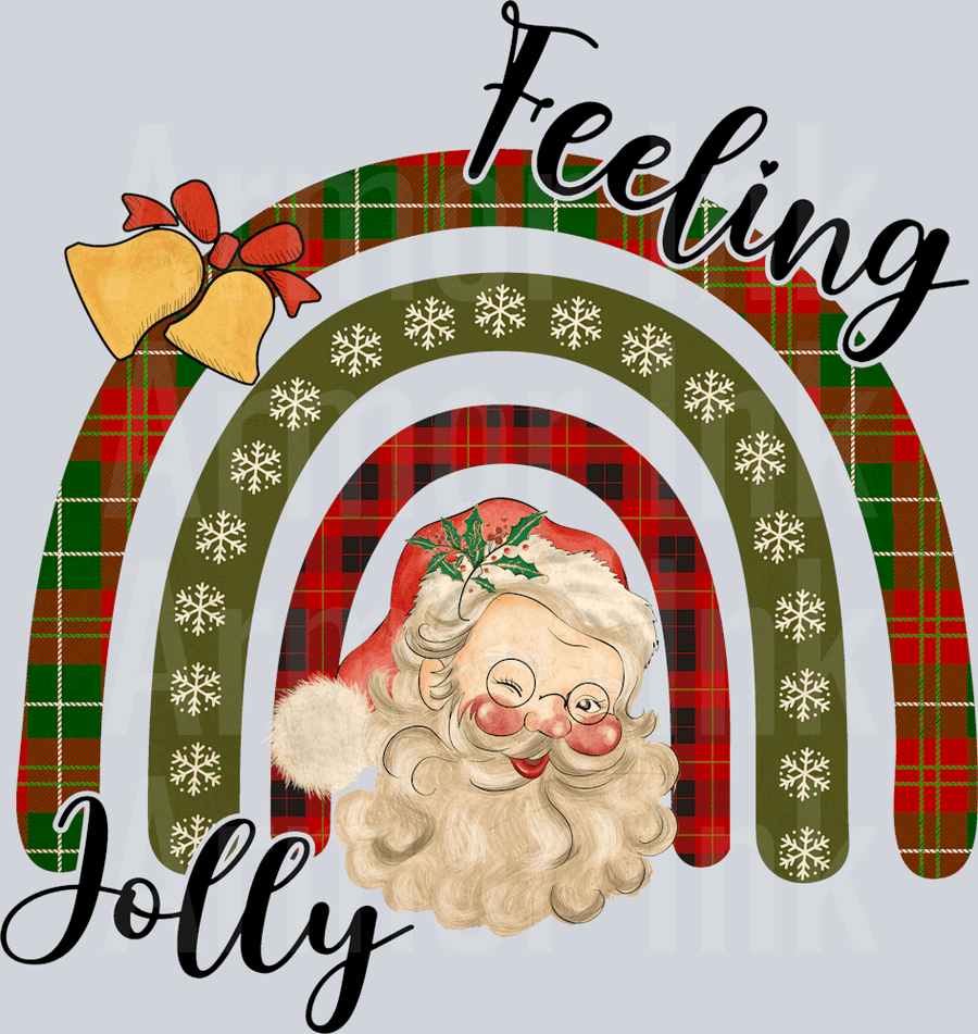 Feeling Jolly DTF transfer