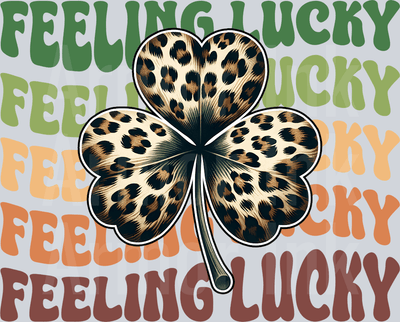 Feeling Lucky DTF transfer