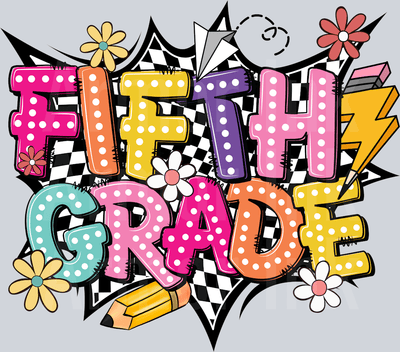 Fifth Grade DTF transfer